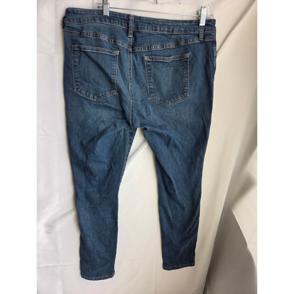 Sonoma Jeans Womens Blue Medium Wash Slim Mid Skinny - Picture 3 of 7
